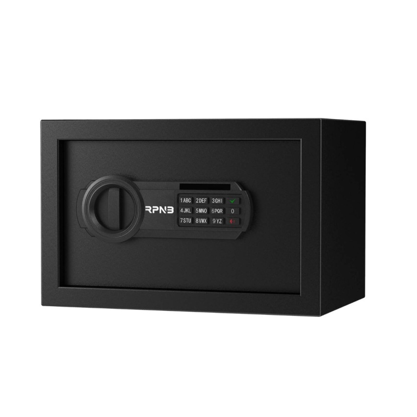 Electronic Safe Box With Digital Keypad, Home Use Small Safe , 0.3 Cubic Feet, RPNB RP20ESA