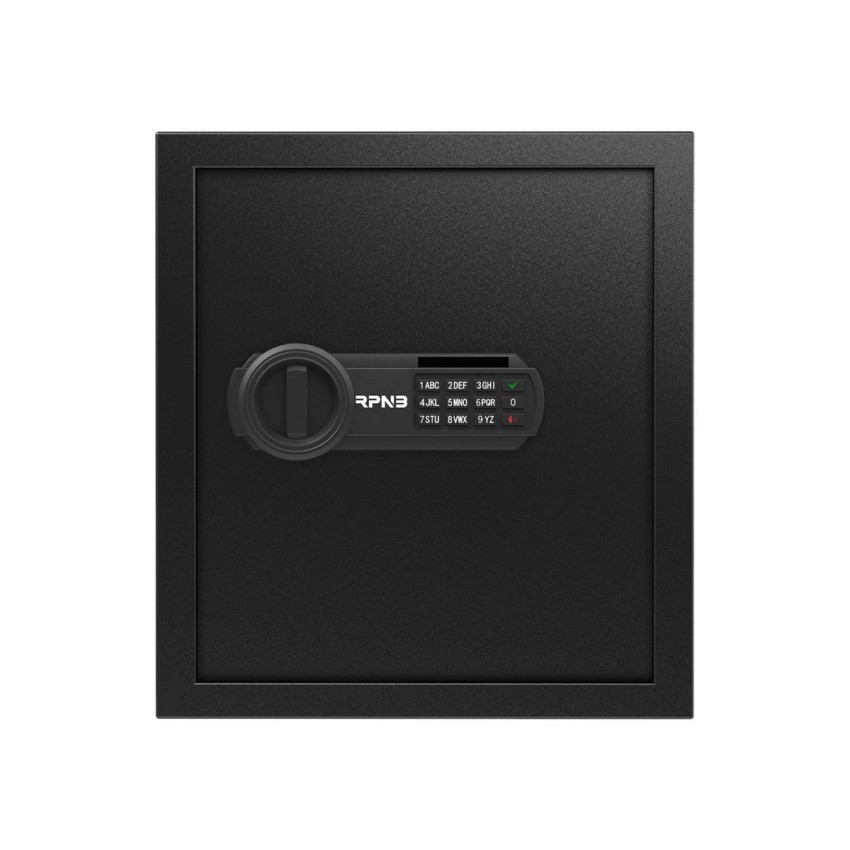 Black Cabinet Safe With Perfect Size For Home Use, Commercial & Residential Safe, 1.2 Cubic Feet, RPNB RP36ESA