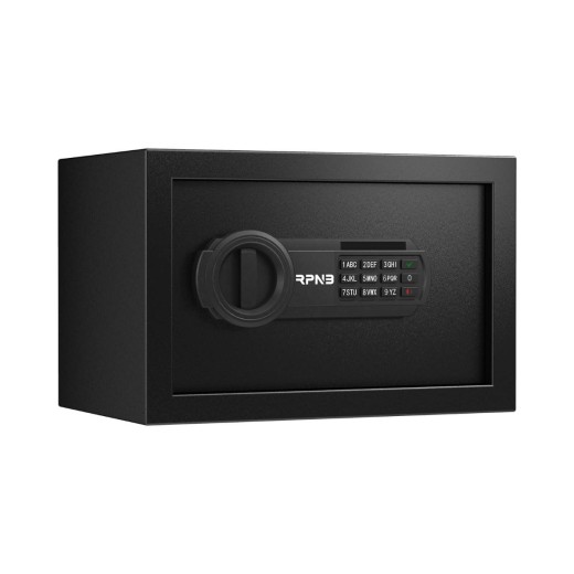 Electronic Safe Box With Digital Keypad, Home Use Small Safe , 0.3 Cubic Feet, RPNB RP20ESA