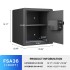 Biometric Home Safe with Fingerprint Digital Lock for Cash & Jewelry, 1.2 Cubic Feet, RPNB RP36FSA